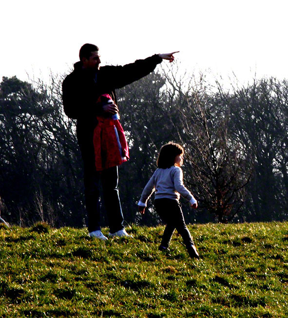 Am Himmel, Kinderspielplatz