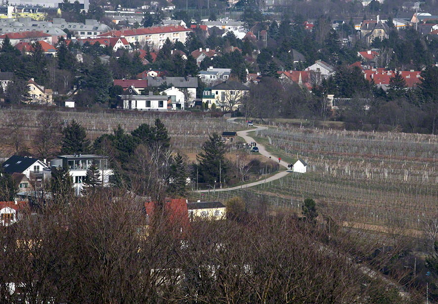 Weg nach Perchtoldsdorf