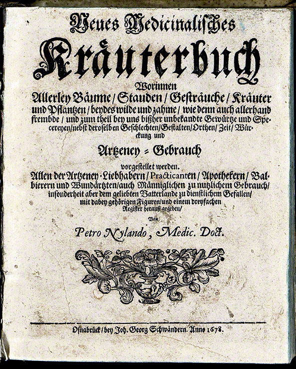 Nyland Kräuterbuch 1678